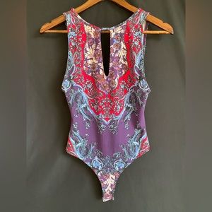 Free People thong bodysuit